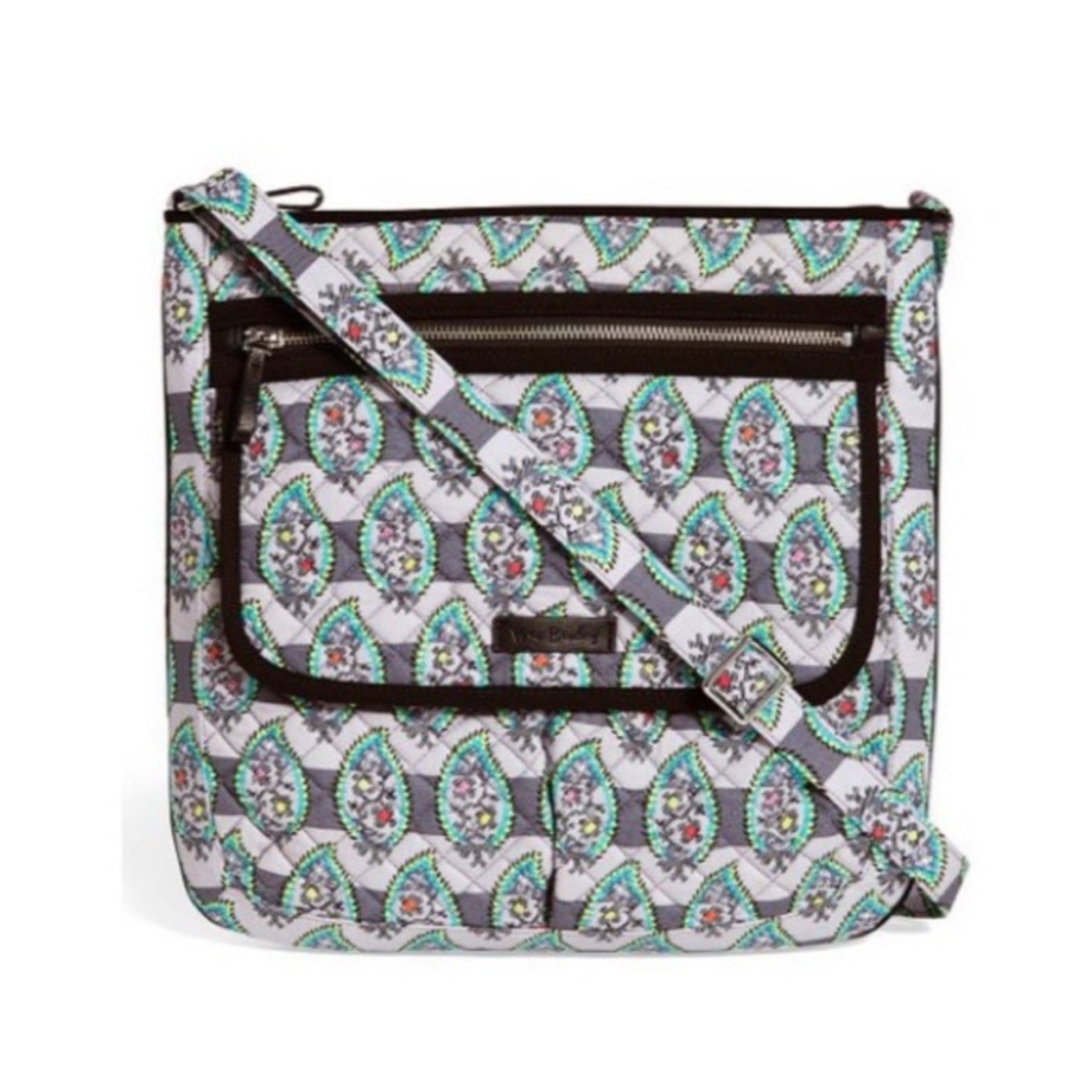 NWT Vera Bradley Paisley Stripes Hipster Bag